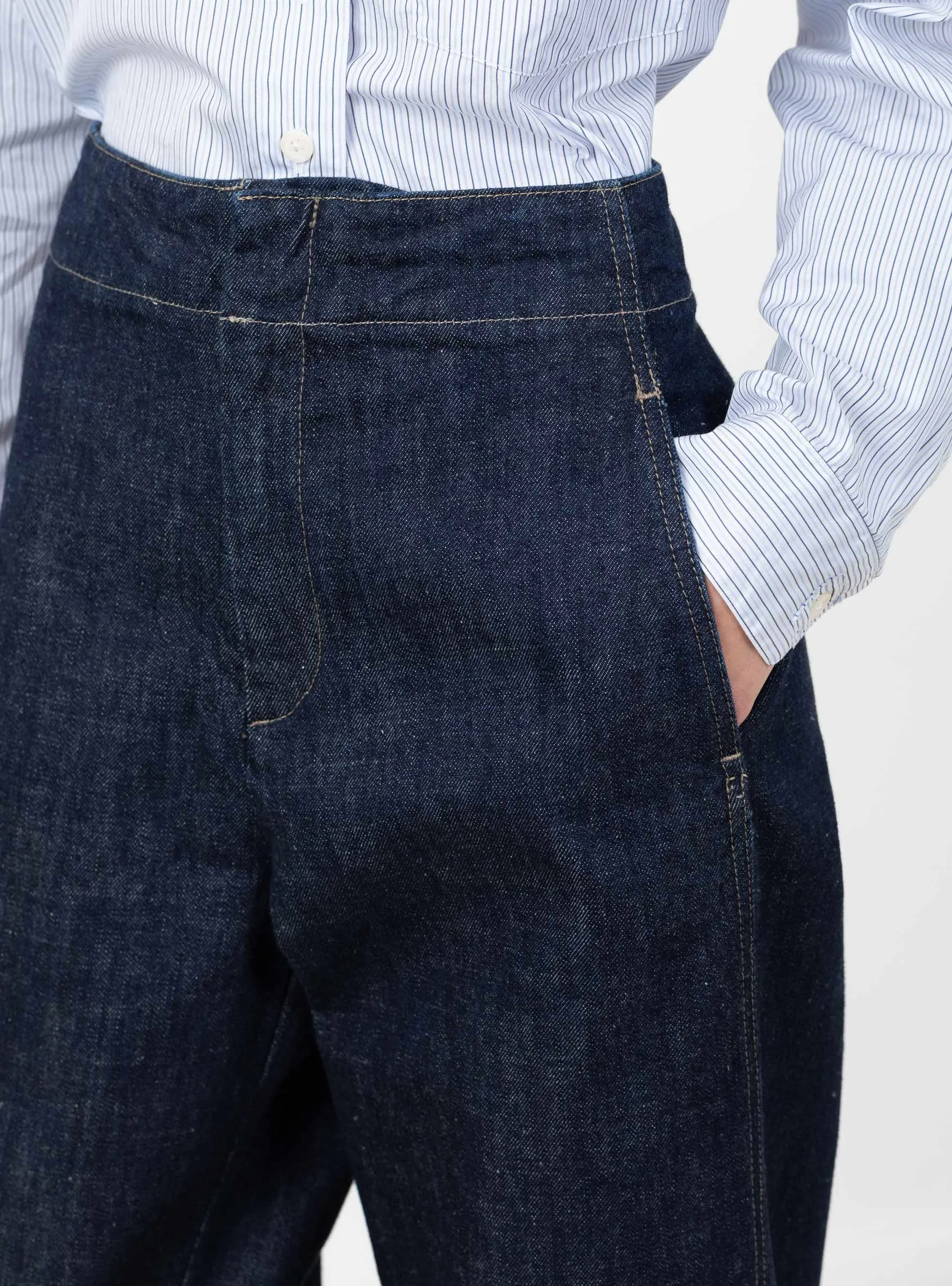 Blair Denim Trousers Blue