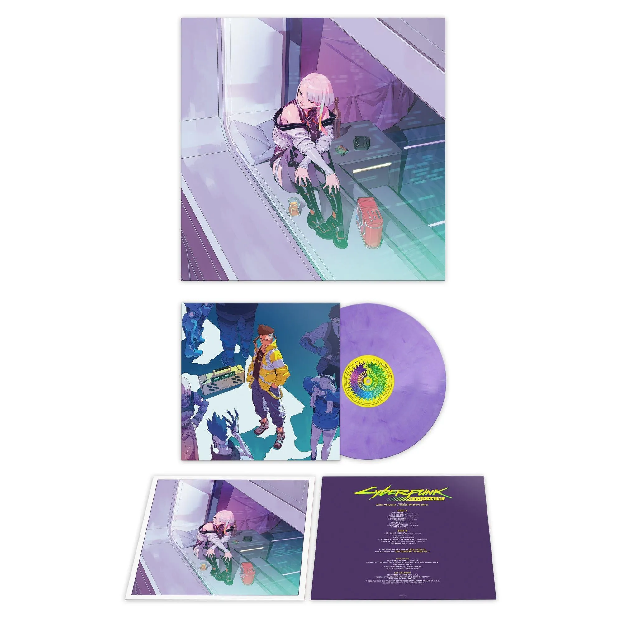 Cyberpunk: Edgerunners (Original Series Soundtrack)(Transparent Marbled Purple Vinyl)