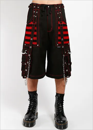 ELECTRO PANT - BLK/RED