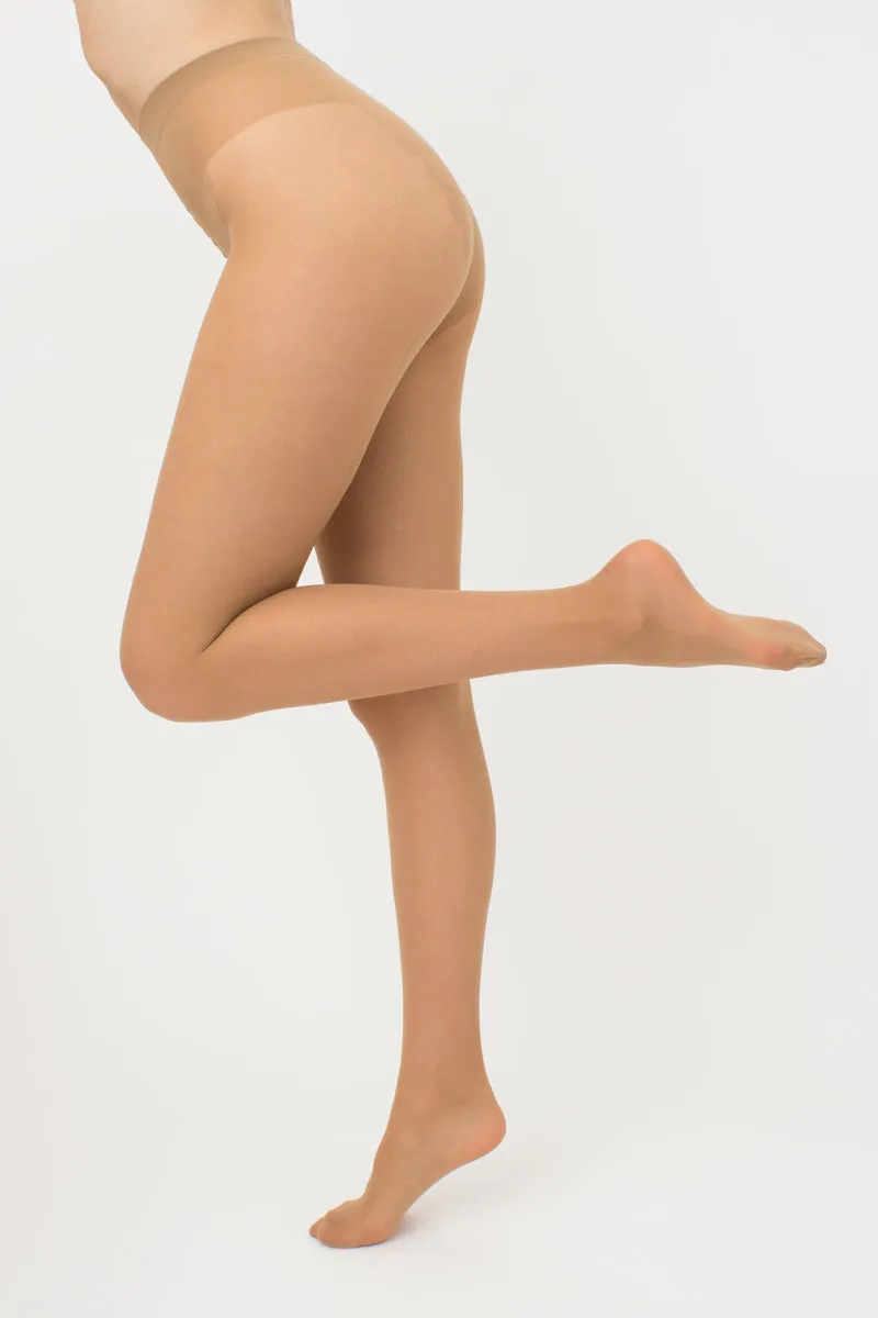 Giulia Chic Bikini 20 Denier Sheer Tights with Fine Back Seam