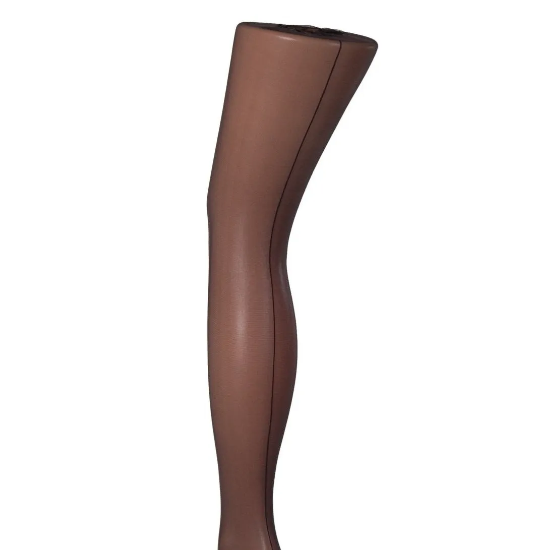 Giulia Chic Bikini 20 Denier Sheer Tights with Fine Back Seam
