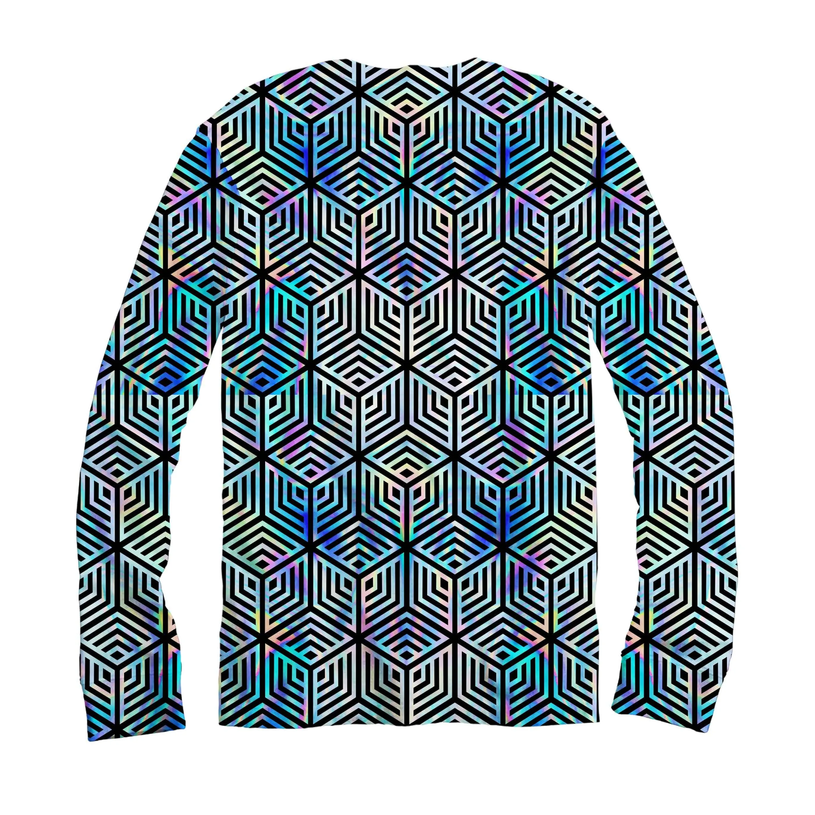 Holographic Hexagon Long Sleeve