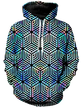 Holographic Hexagon Unisex Hoodie