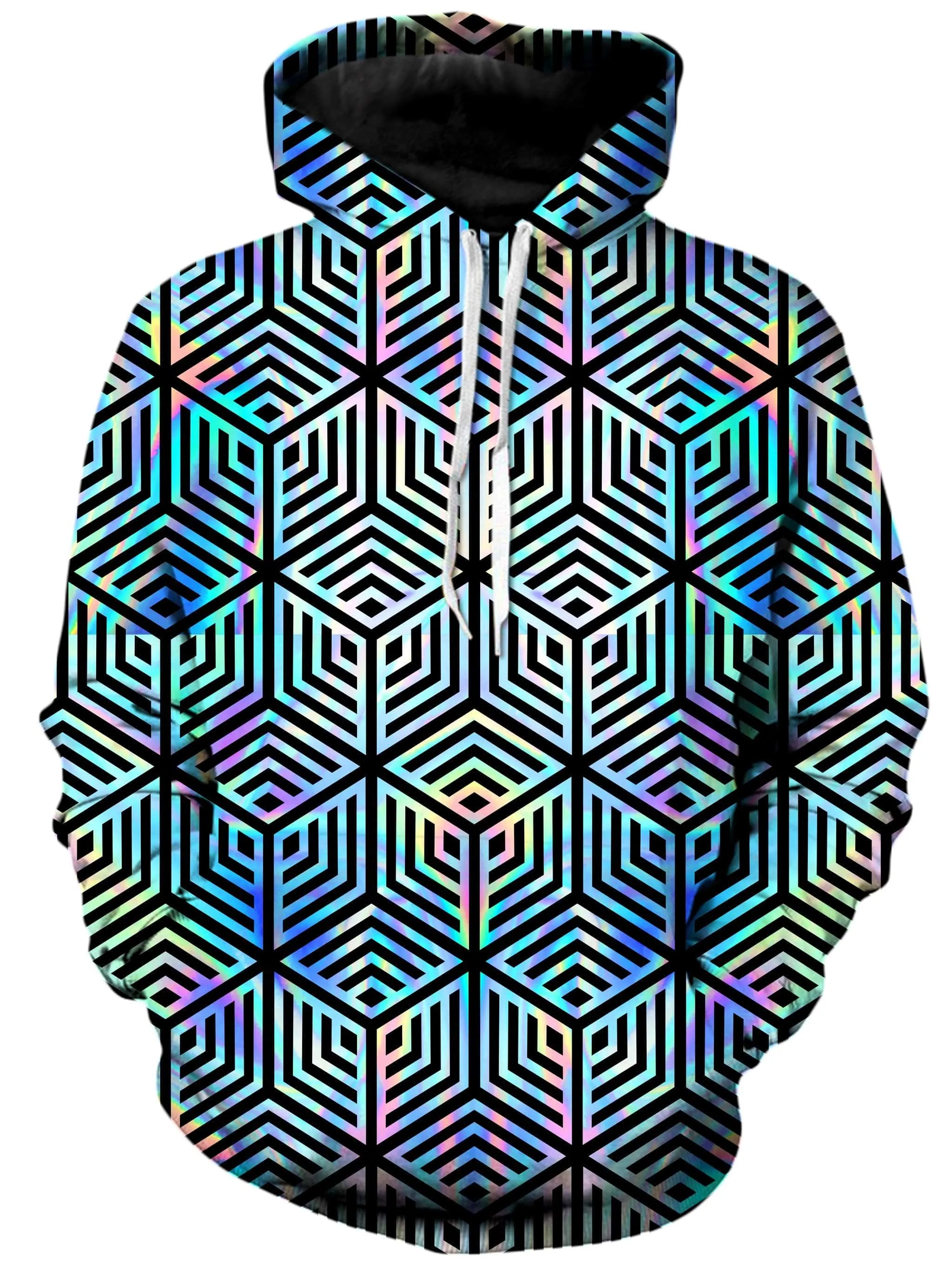 Holographic Hexagon Unisex Hoodie