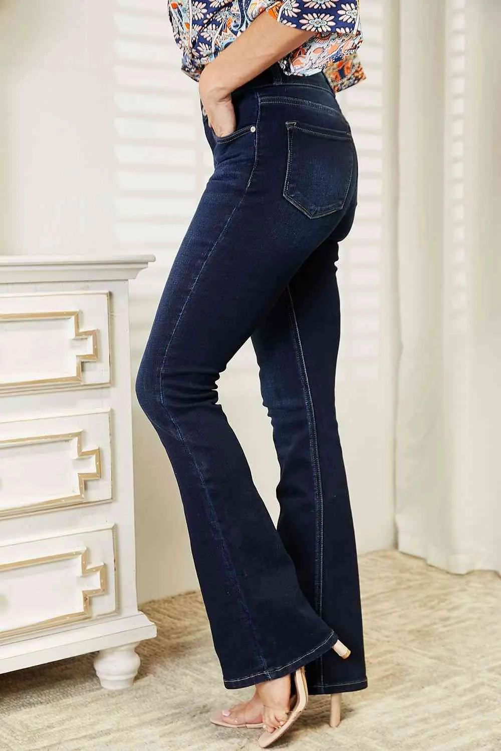 Kancan High Rise Bootcut Jeans