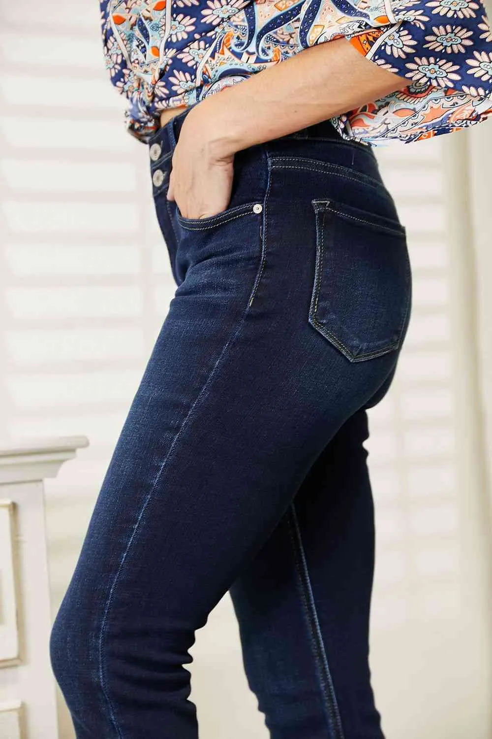 Kancan High Rise Bootcut Jeans