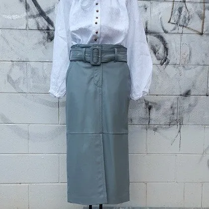 LEATHER SKIRT LONG LINE CLOUD SIZE 1