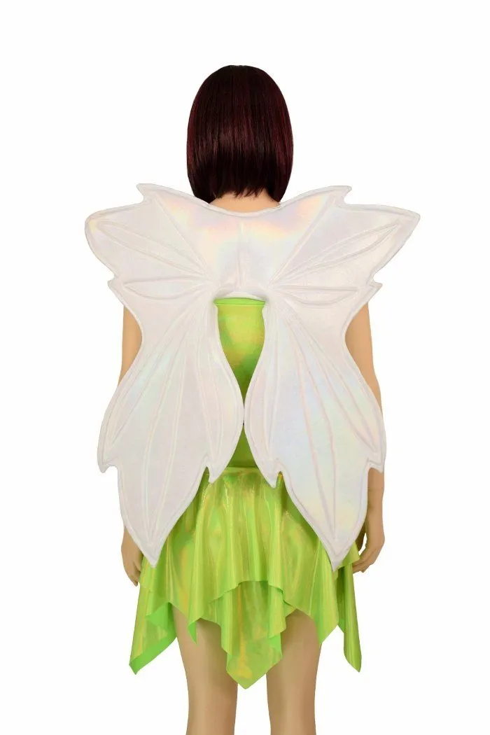 Lime Tube Top & Skirt Set   Fairy Wings
