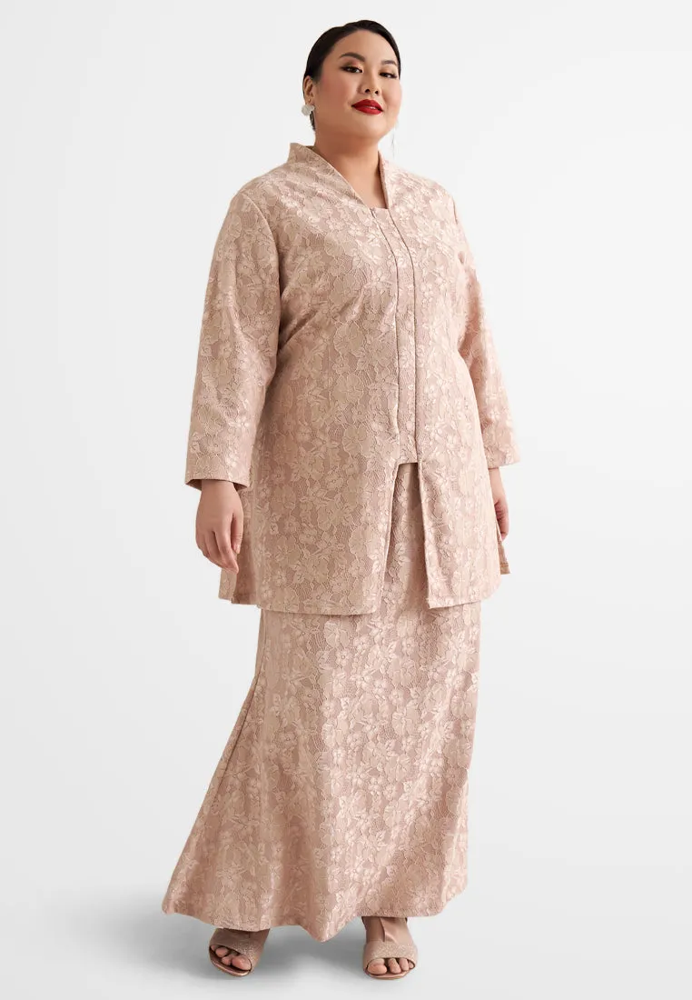 Maira Front Zip Lace Kebaya Nyonya