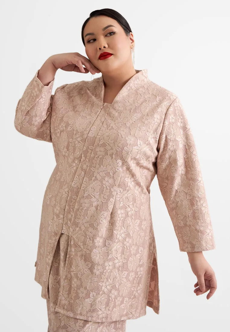 Maira Front Zip Lace Kebaya Nyonya