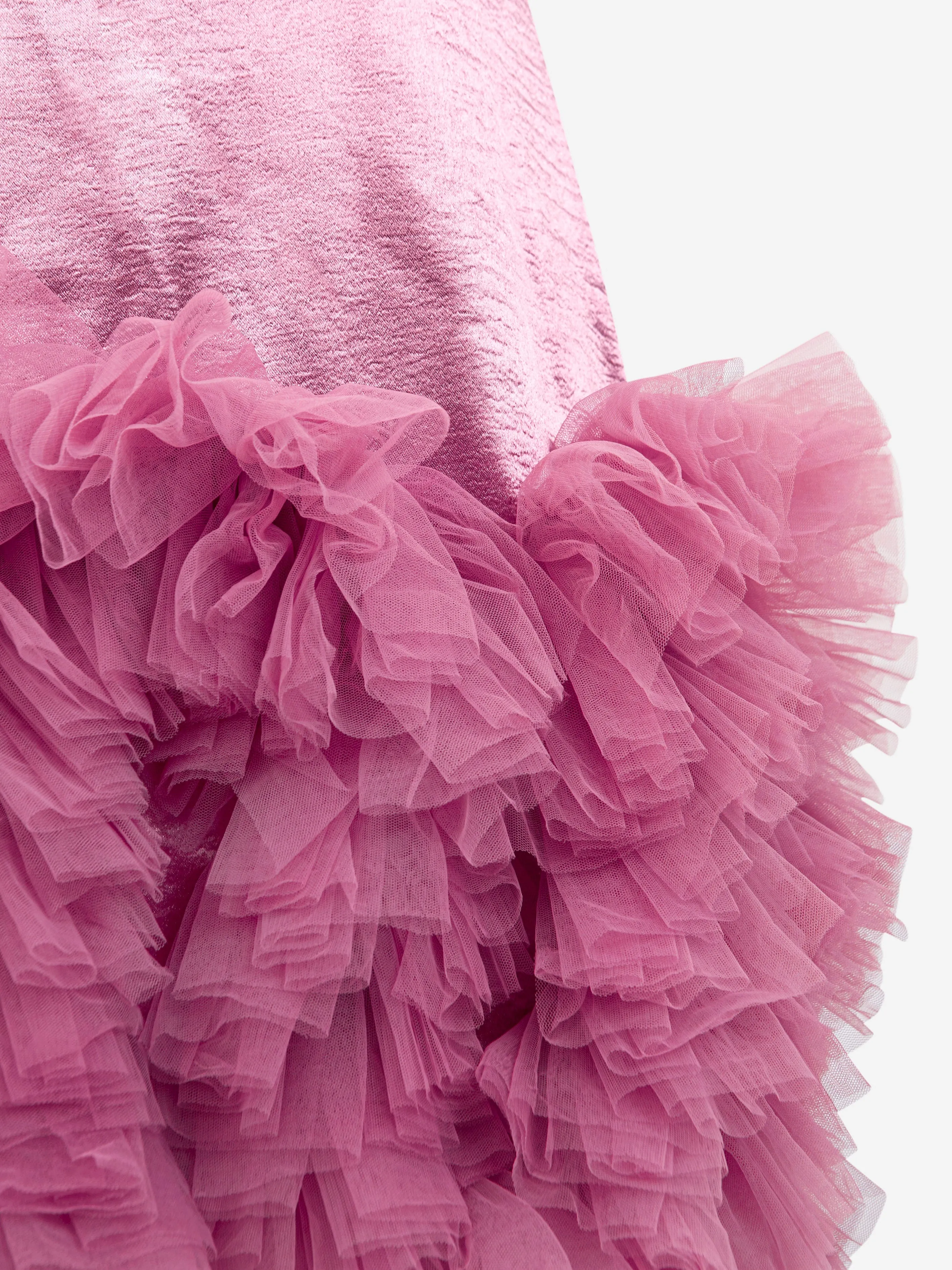 Maison Ava Girls Occasion Dress in Pink