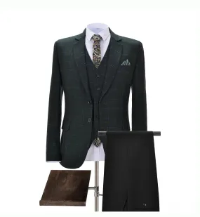 Men's 3 Piece Suit  Formal Groomsmen Tuxedos for Wedding