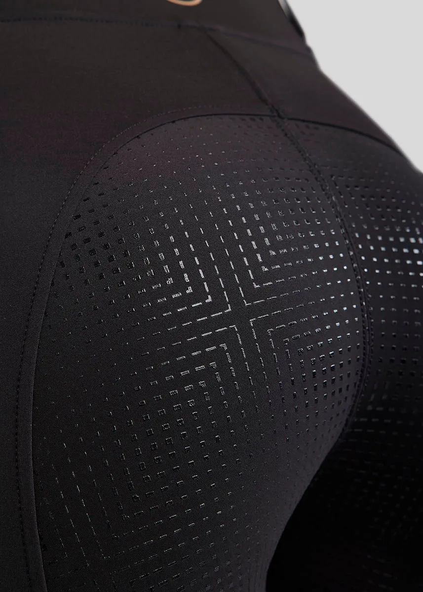 MoZoe Compression REFINED Pull On - Black, Fullgrip